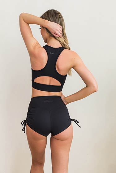 booty active 725 sports bra + 783 drawstring shorts set-back