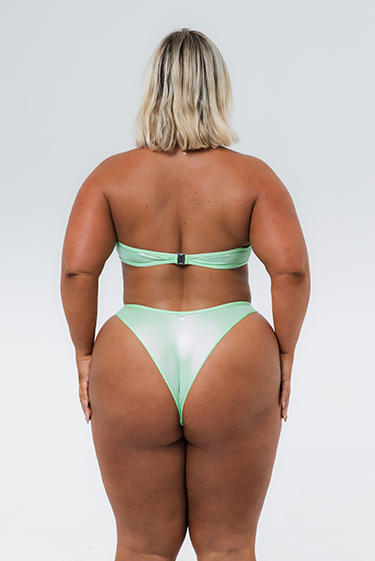 iridescence Chloe halter  top + Fee brazilian  bottom bikini-back