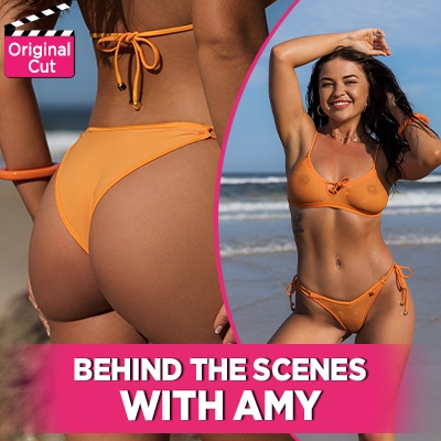 Amy's Exclusive Reveal: Tango Vision Bikini in Full Glory UNCENSORED VIDEO