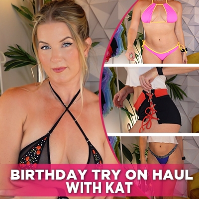 Kat Wonders' Sensational Sexy Try On Haul Video: Dive Into Wicked Weasel's 29th Birthday Giveaway!